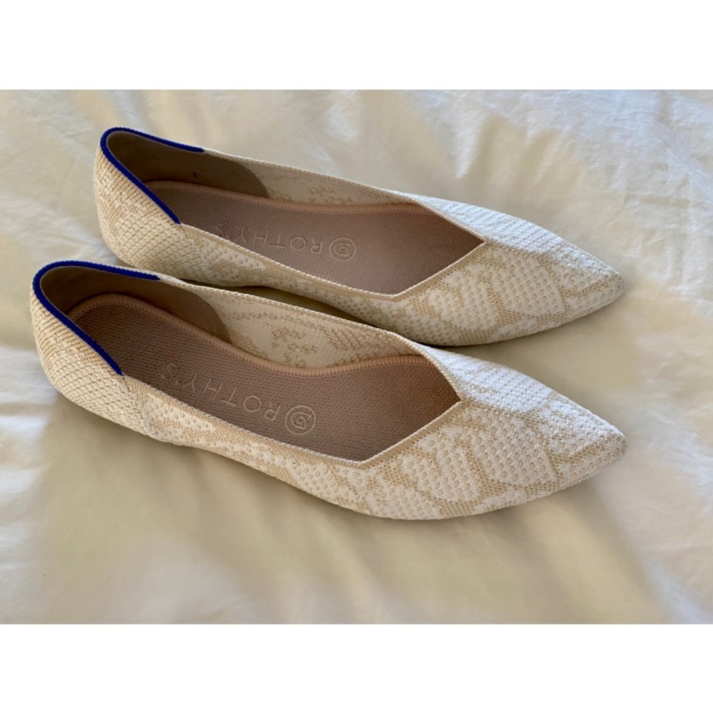 Rothy’s Lily Point Flats, size 9, nearly new